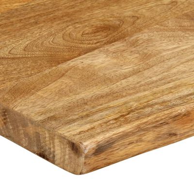 vidaXL Table Top 180x40x3.8 cm Live Edge Solid Wood Mango