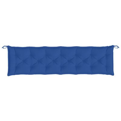 vidaXL Garden Bench Cushion Royal Blue 200x50x7 cm Oxford Fabric