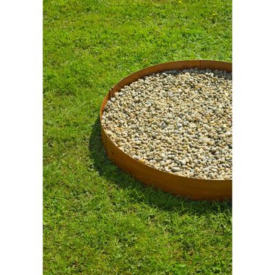 Nature Garden Border Edging 3 pcs 91.4x10.2 cm Corten Steel