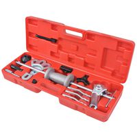 vidaXL Nine Ways Slide Hammer Puller Set 17 pcs