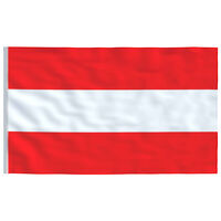vidaXL Austria Flag 90x150 cm