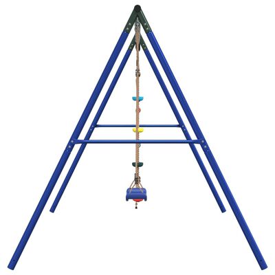 vidaXL Outdoor Swing Set with Swing, Ladder, Disc Swing