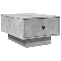 vidaXL Coffee Table Concrete Grey 60x45x31 cm Engineered Wood