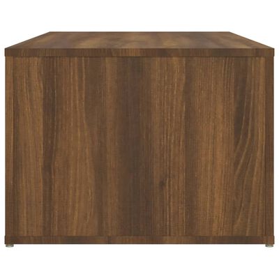 vidaXL Coffee Table Brown Oak 100x50x36 cm Engineered Wood