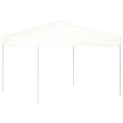 vidaXL Folding Party Tent White 3x3 m