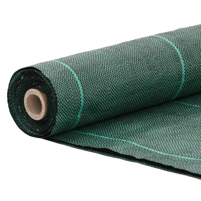 vidaXL Weed Membrane Green 0.5x100 m PP