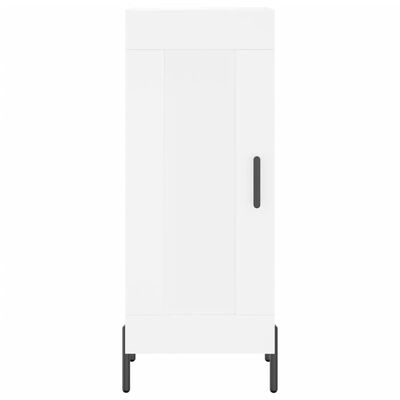 vidaXL Highboard White 34.5x34x180 cm Engineered Wood