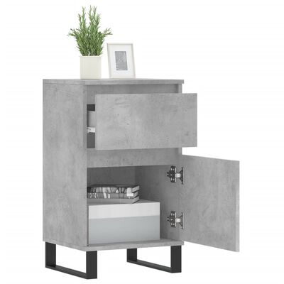 vidaXL Sideboard Concrete Grey 40x35x70 cm Engineered Wood