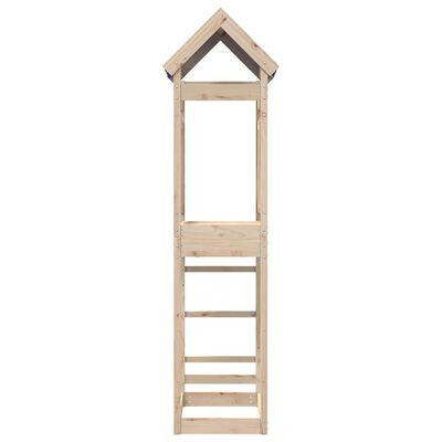 vidaXL Play Tower 85x52.5x239 cm Solid Wood Pine