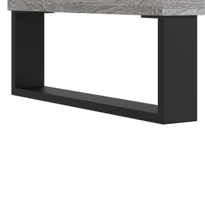 vidaXL Bedside Cabinet Grey Sonoma 40x35x50 cm Engineered Wood