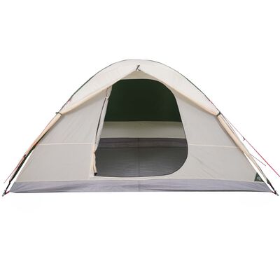 vidaXL Camping Tent Dome 6-Person Green Waterproof