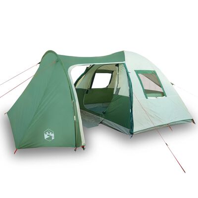 vidaXL Family Tent Dome 6-Person Green Waterproof