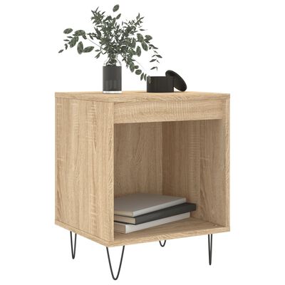 vidaXL Bedside Cabinets 2 pcs Sonoma Oak 40x35x50 cm Engineered Wood