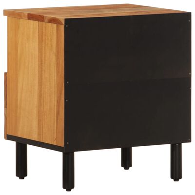 vidaXL Bedside Cabinet 40x33x46 cm Solid Wood Acacia