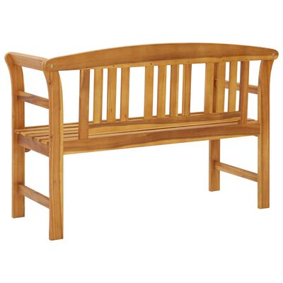 vidaXL Garden Bench 120 cm Solid Acacia Wood