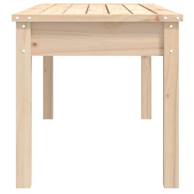 vidaXL Garden Bench 109x44x45 cm Solid Wood Pine