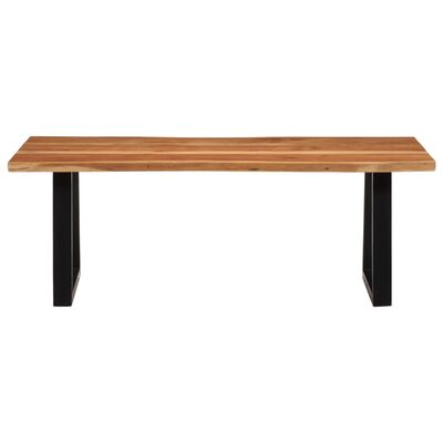 vidaXL Coffee Table 110x55x40 cm Solid Wood Acacia