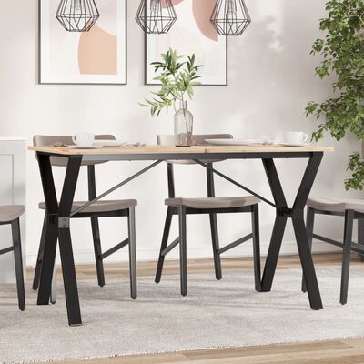 vidaXL Dining Table Legs Y-Frame 120x60x73 cm Cast Iron