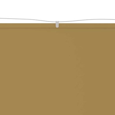 vidaXL Vertical Awning Beige 60x800 cm Oxford Fabric