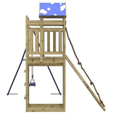 vidaXL Outdoor Playset Impregnated Wood Pine