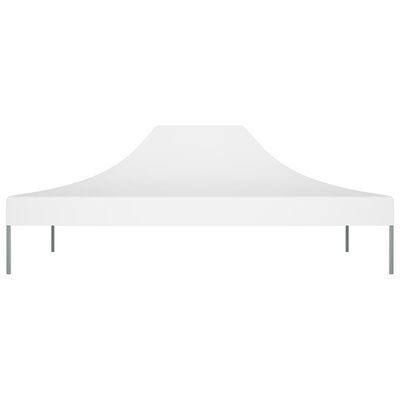 vidaXL Party Tent Roof 4x3 m White 270 g/m²