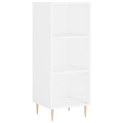 vidaXL Highboard White 34.5x32.5x180 cm Engineered Wood