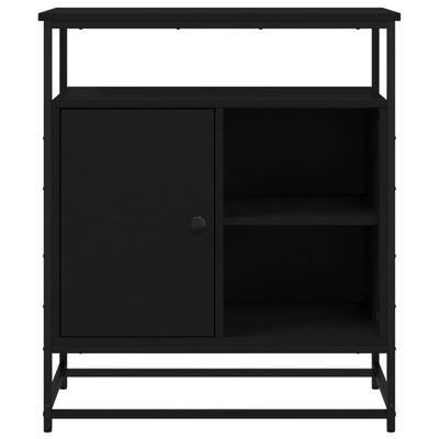 vidaXL Sideboard Black 69x35x80 cm Engineered Wood