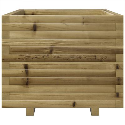 vidaXL Garden Planter 60x60x49.5 cm Impregnated Wood Pine