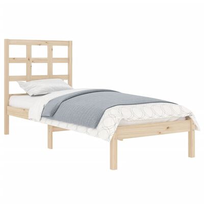 vidaXL Bed Frame without Mattres 90x190 cm Singles Solid Wood