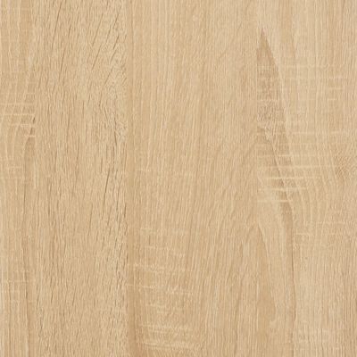 vidaXL Highboard Sonoma Oak 34.5x34x180 cm Engineered Wood