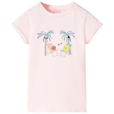 Kids' T-shirt Soft Pink 140