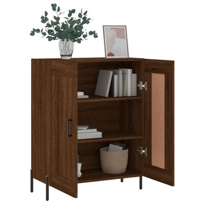 vidaXL Sideboard Brown Oak 69.5x34x90 cm Engineered Wood