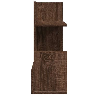 vidaXL Desk Organiser Brown Oak 49x20x52.5 cm Engineered wood