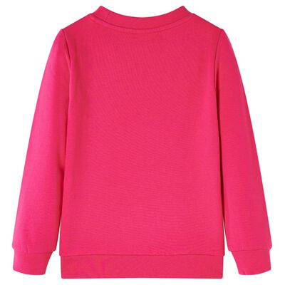 Kids' Sweatshirt Bright Pink 128