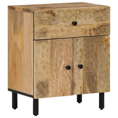 vidaXL Bedside Cabinet 50x33x60 cm Solid Wood Mango