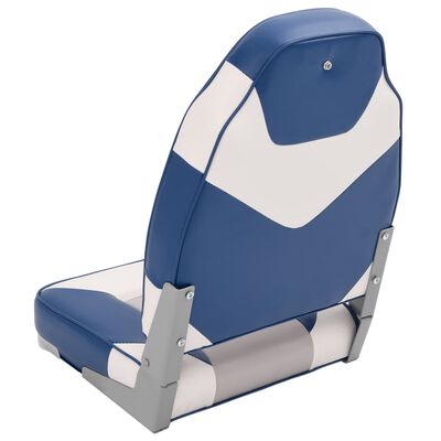 vidaXL Foldable Boat Seats 2pcs with High Back 44x38x55 cm