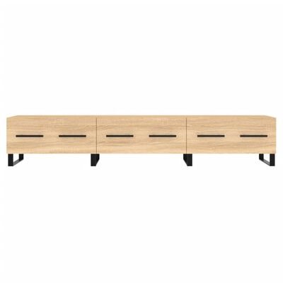 vidaXL TV Cabinet Sonoma Oak 150x36x30 cm Engineered Wood