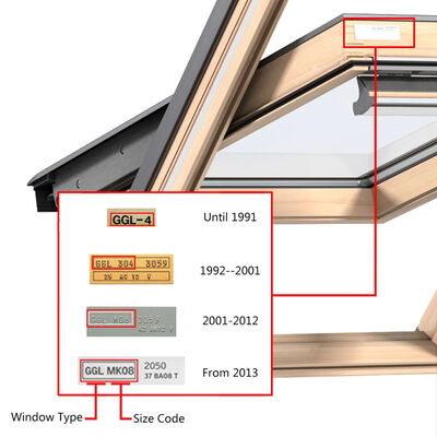 vidaXL Blackout Roller Blind Grey FK06