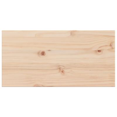 vidaXL Table Tops 2 pcs 70x35x1.7 cm Rectangular Solid Wood Pine