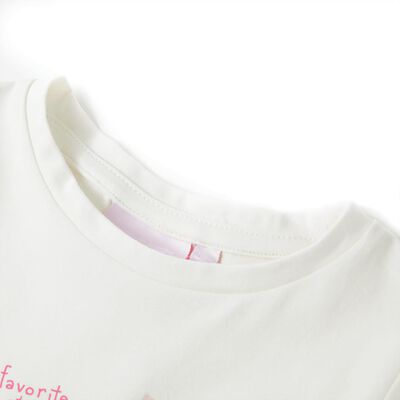 Kids' T-shirt Ecru 128