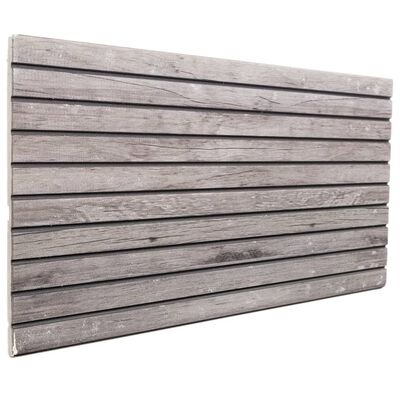 vidaXL 3D Wall Panels 5 pcs Grey 100x50 cm EPS