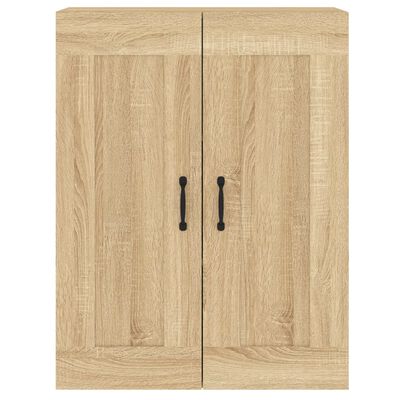 vidaXL Wall Mounted Cabinets 2 pcs Sonoma Oak Engineered Wood