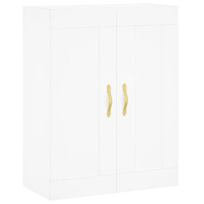 vidaXL Highboard White 69.5x34x180 cm Engineered Wood