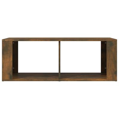 vidaXL Coffee Table Smoked Oak 100x50x36 cm Engineered Wood