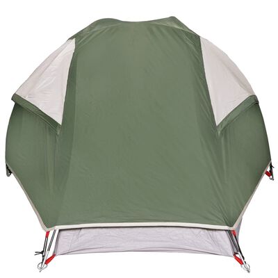 vidaXL Camping Tent Dome 1-Person Green Waterproof