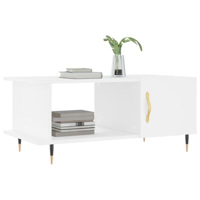 vidaXL Coffee Table White 90x50x40 cm Engineered Wood