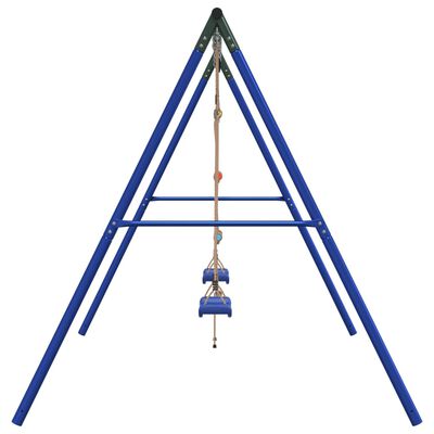 vidaXL Outdoor Swing Set with Swings and Ladder