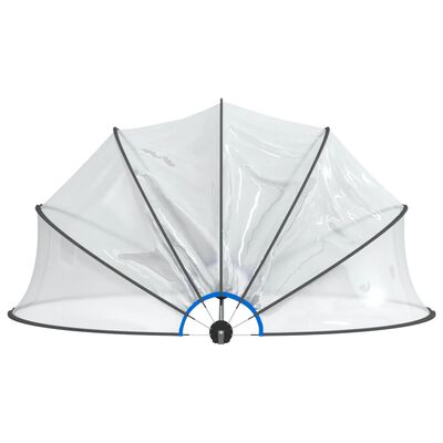 vidaXL Pool Dome Round 467x234 cm PVC