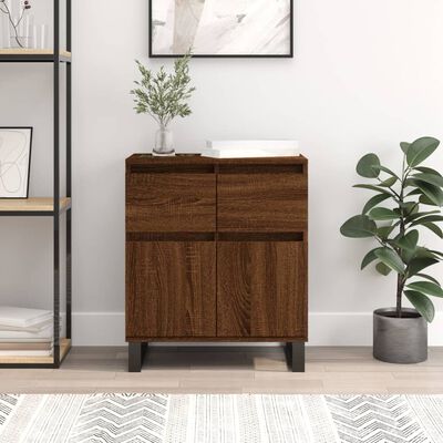 vidaXL Sideboard Brown Oak 60x35x70 cm Engineered Wood