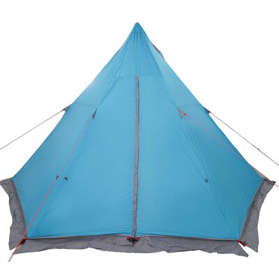 vidaXL Family Tent Tipi 6-Person Blue Waterproof